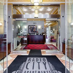 Lägenhetshotell Radio, New York